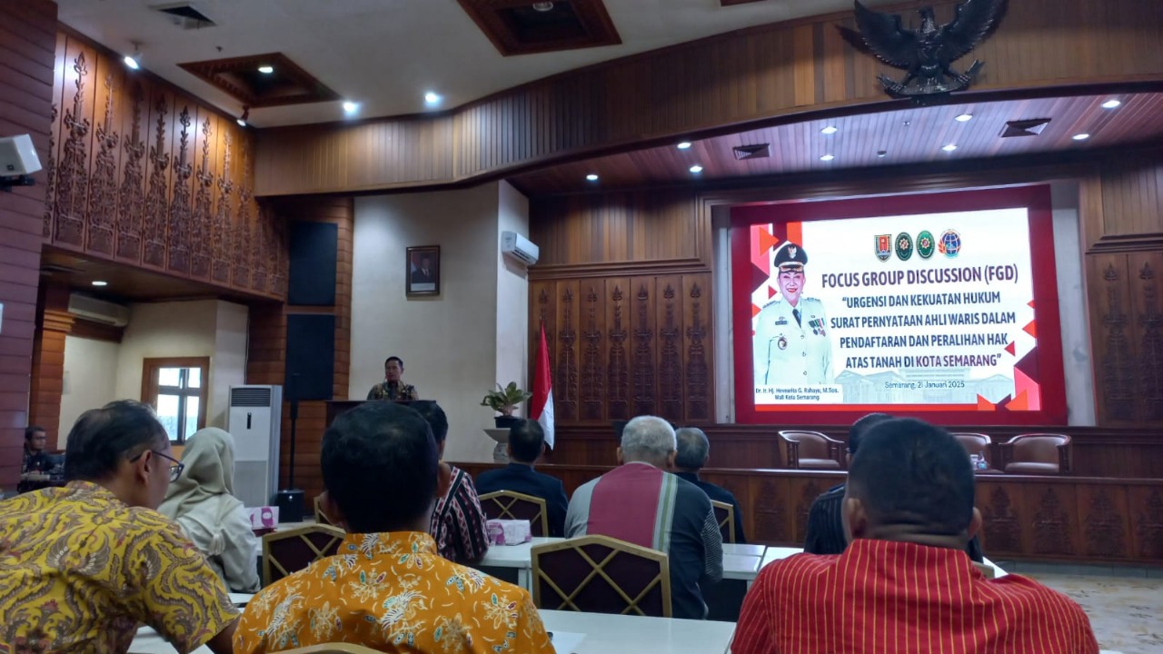 FGD Kaji Urgensi dan Kekuatan Hukum Surat Pernyataan Ahli Waris dalam Pendaftaran Hak Atas Tanah